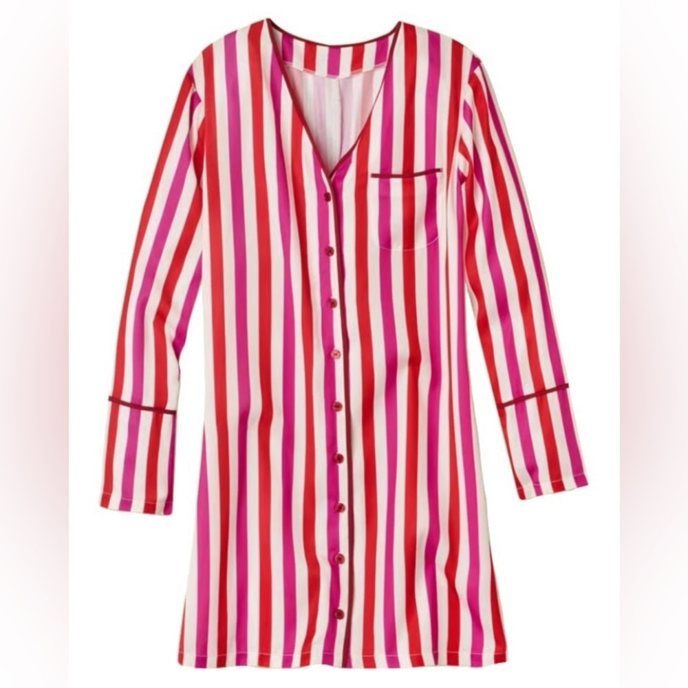 Summersalt The Cloud 9 Boyfriend Sleep Shirt Size L